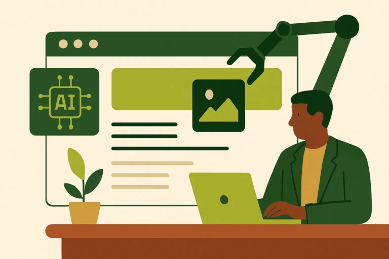 Diseño web con inteligencia artificial: cómo crear sitios premium y dinámicos para PyMEs