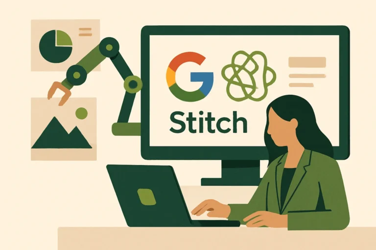 Google Stitch actualización 2026: Revolución en el diseño con IA para PyMEs y nuevos avances