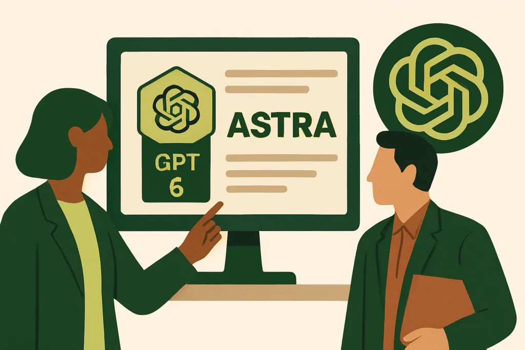 GPT-6 Astra: Descubre las Innovaciones de OpenAI y su Impacto en las Empresas