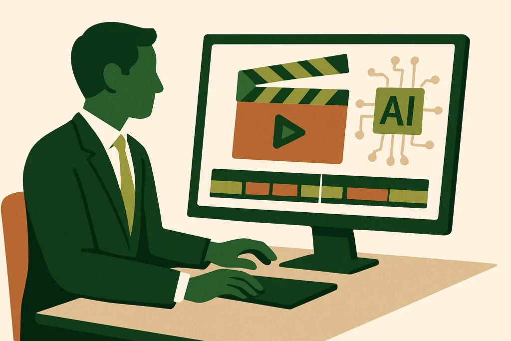 Cómo la edición automatizada de videos está revolucionando el audiovisual