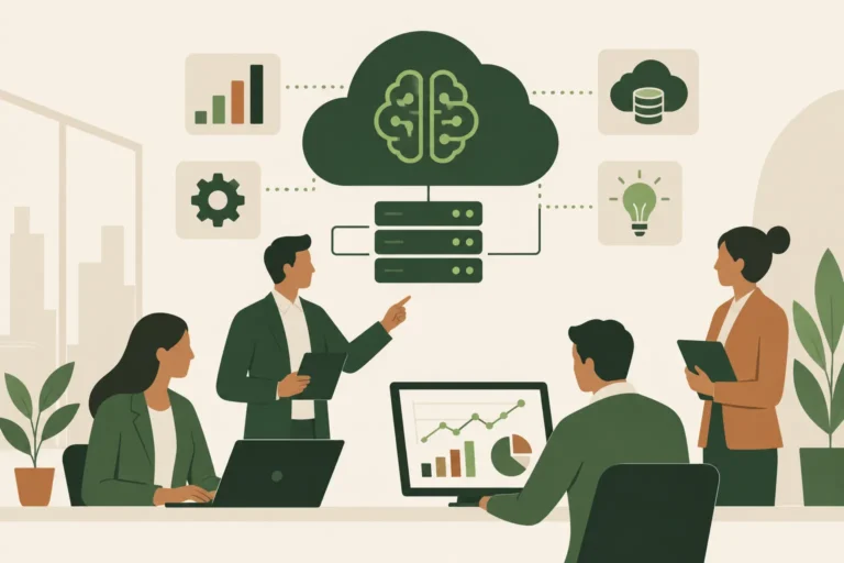 Sistemas en la nube con IA para empresas: Ejemplos y consejos clave